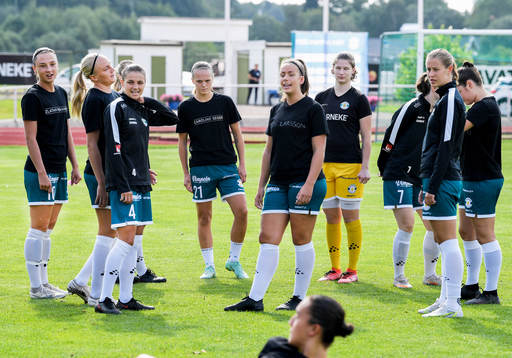 Alingsås spelare i specialdesignade t-shirts