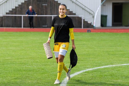 Alingsås målvakt Karolina Bucaro Stenman i