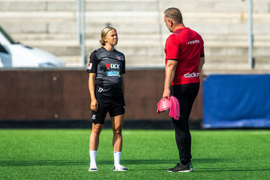 Jessica Wik and Patrick Winqvist assistant coach