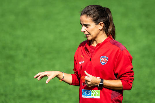 Renee Slegers, head coach
