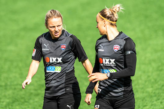 Mimmi Larsson and Sanne Troelsgaard