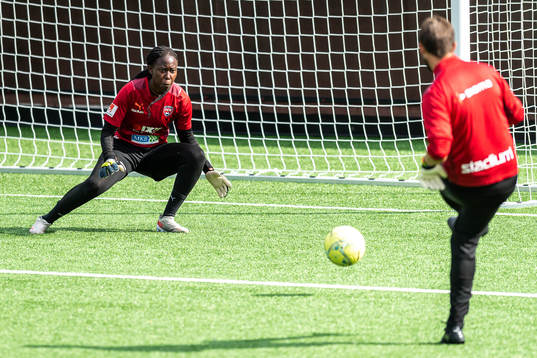 Goalkeeper Angel Mukasa