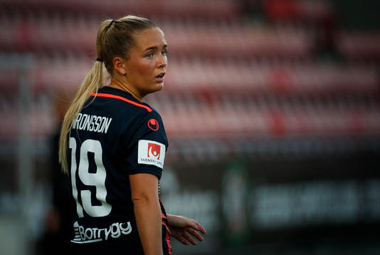 Linköpings Ronja Aronsson deppar