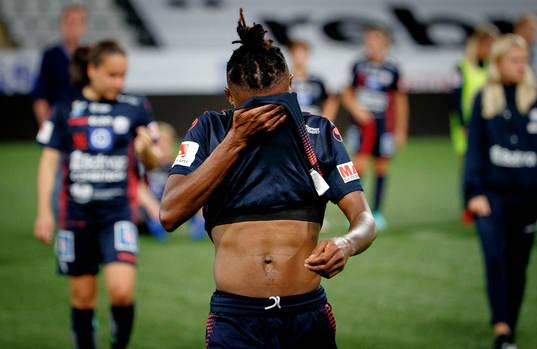 Linköpings Uchenna Grace Kanu deppar