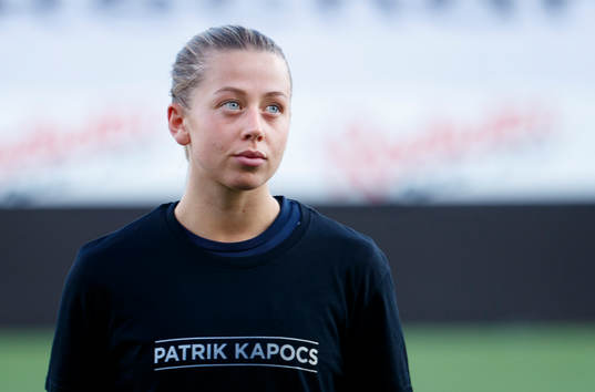 Linköpingsspelare med uppvärmningströja