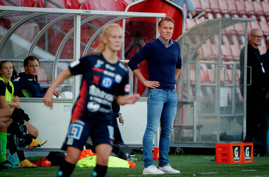 Linköpings tränare Andrée Jeglertz