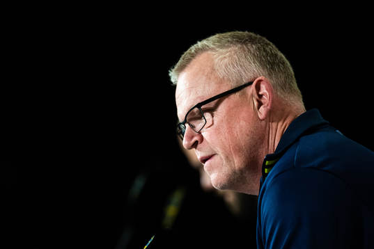 Janne Andersson, head coach of the Swedish national