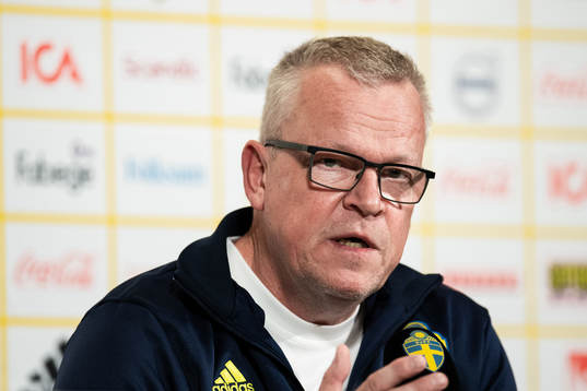 Janne Andersson, head coach of the Swedish national