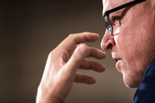 Janne Andersson, head coach of the Swedish national