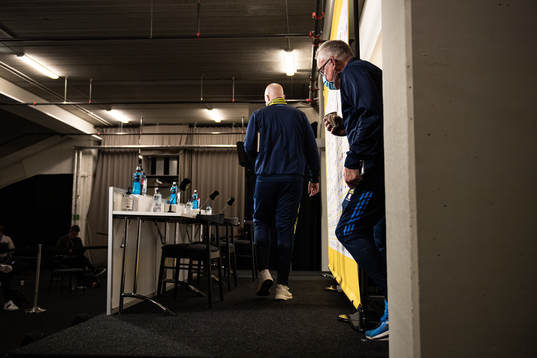 Janne Andersson, head coach of the Swedish national