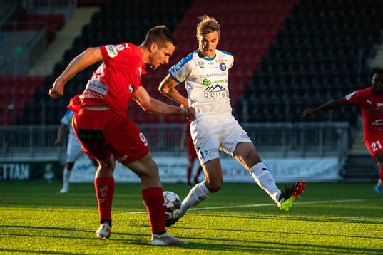 Värnamos Oscar Johansson och Akropolis Oscar Pehrsson
