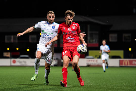Akropolis Daniel Larsson och Värnamos Freddy Winsth