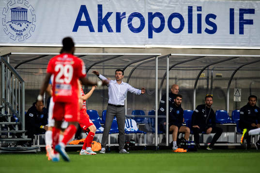Akropolis tränare Giannis Christopoulos