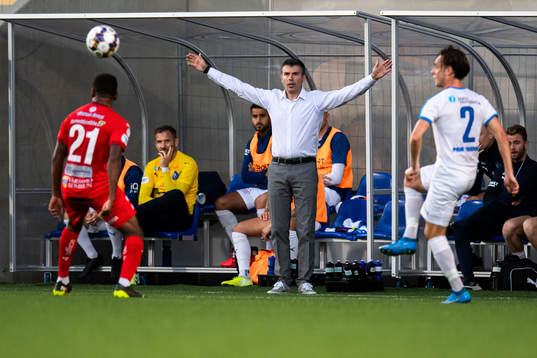 Akropolis tränare Giannis Christopoulos