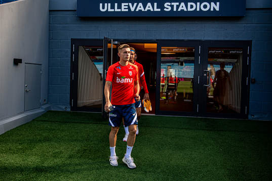 Marcus Holmgren Pedersen of the Norwegian national football