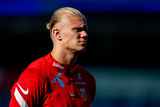 Erling Braut Haaland of the Norwegian national football team
