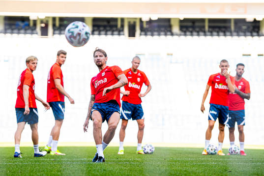 Stefan Strandberg of the Norwegian national football team