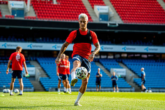 Mathias Normann of the Norwegian national football team