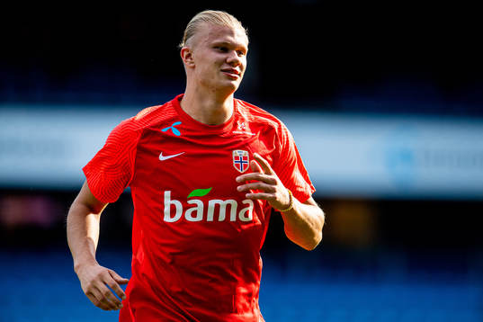 Erling Braut Haaland of the Norwegian national football team