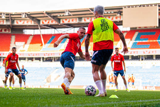 Julian Ryerson of the Norwegian national football team