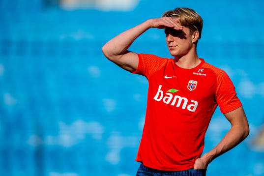 Kristian Thorstvedt of the Norwegian national football team