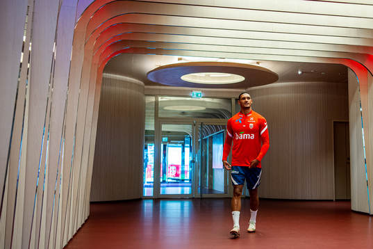 Ruben Gabrielsen of the Norwegian national football team