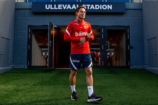 Patrick Berg of the Norwegian national football team