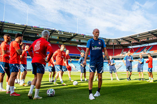 Ståle Solbakken, head coach of the Norwegian national