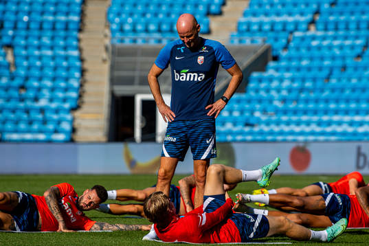 Ståle Solbakken, head coach of the Norwegian national