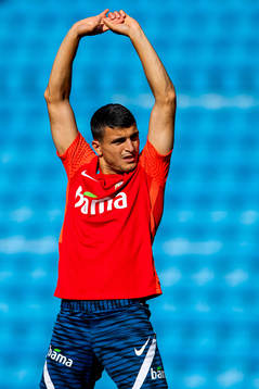 Mohamed Elyounoussi of the Norwegian national football team