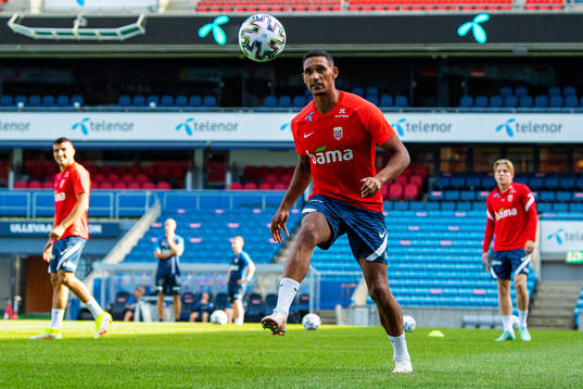 Ruben Gabrielsen of the Norwegian national football team
