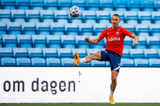Julian Ryerson of the Norwegian national football team