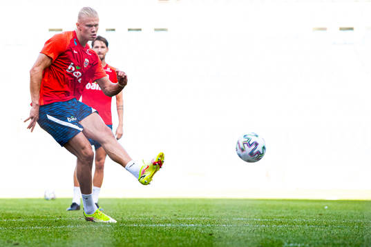 Erling Braut Haaland of the Norwegian national football team