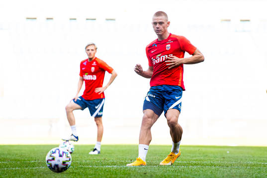 Julian Ryerson of the Norwegian national football team