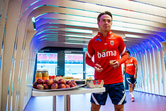 Patrick Berg of the Norwegian national football team