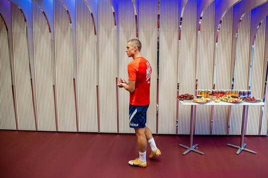 Julian Ryerson of the Norwegian national football team