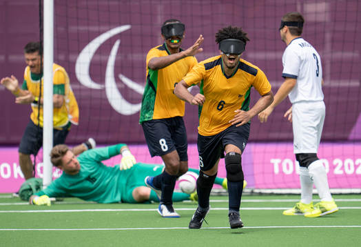 A handout photo made available by the Olympic Information