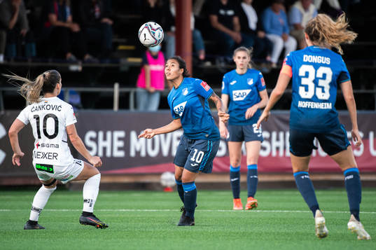 Gia Corley of Hoffenheim