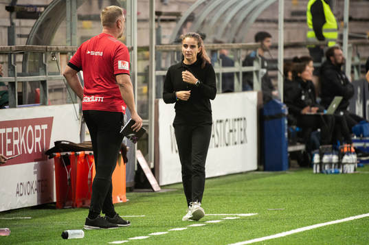 Head coach Renee Slegers of Rosengård