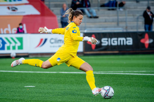 Goalkeeper Martina Tufekovic of Hoffenheim