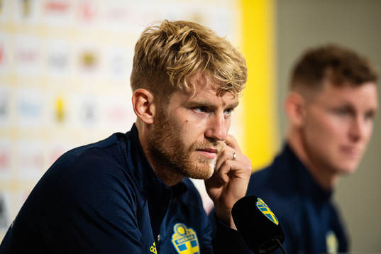 Filip Helander of the Swedish national team