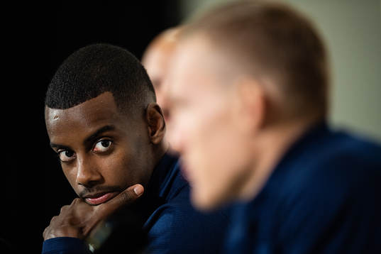 Alexander Isak of the Swedish national team