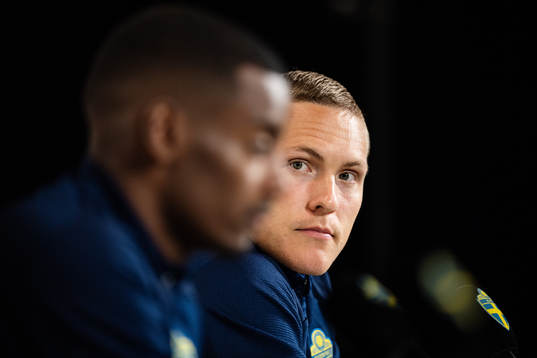 Ludwig Augustinsson of the Swedish national team