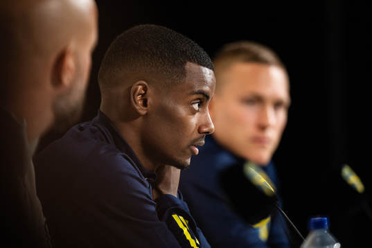 Alexander Isak of the Swedish national team