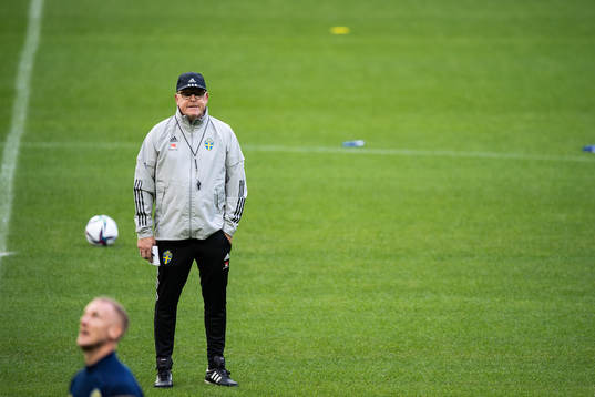 Janne Andersson, head coach of the Swedish national team