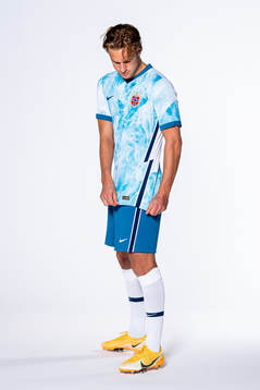 Erik Botheim of the Norwegian national football team poses