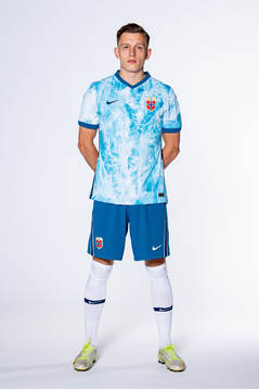 Marcus Holmgren Pedersen of the Norwegian national football