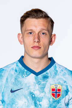 Marcus Holmgren Pedersen of the Norwegian national football