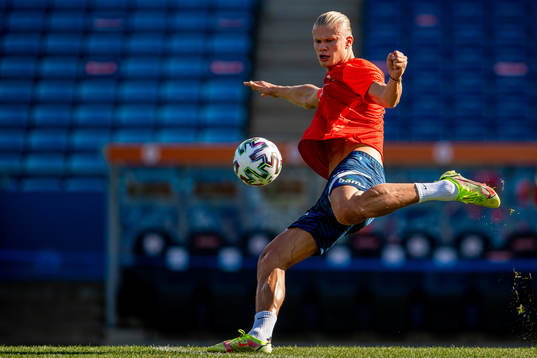 Erling Braut Haaland of the Norwegian national football team