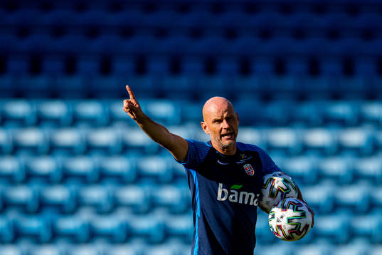 Ståle Solbakken, head coach of the Norwegian national